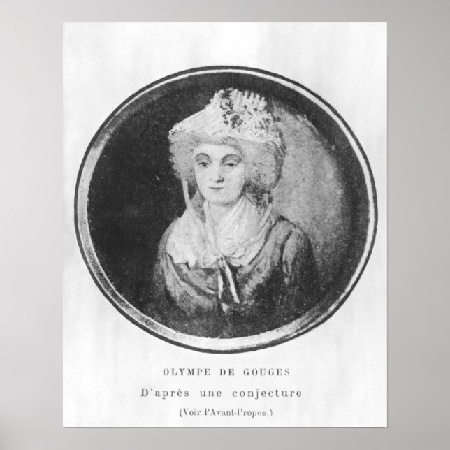 Olympia of Gouges Poster (Front)