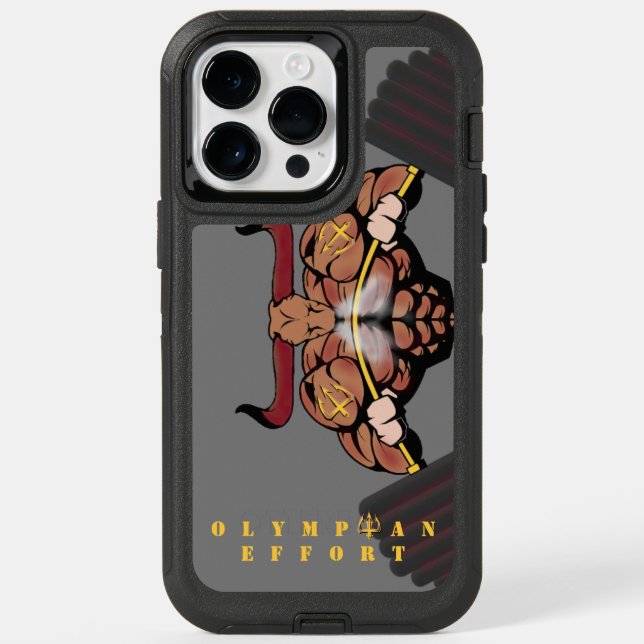 "Olympian Effort" Otter Box Phone Case For All (Back)