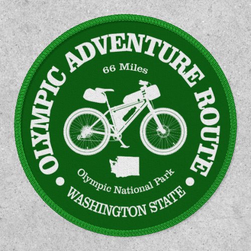 Olympic Adventure Route cycling Patch