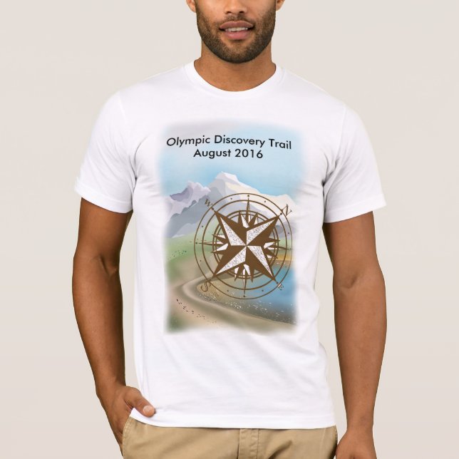 Olympic Discovery Trail Ride Tshirt (Front)