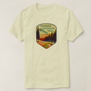 Olympic Discovery Trail Washington State Colors T-Shirt