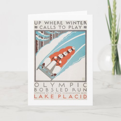 Olympic Fun Lake Placid 1936 WPA