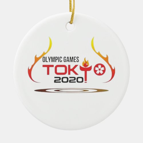  Olympic Games Tokyo 2020 Ceramic Ornament