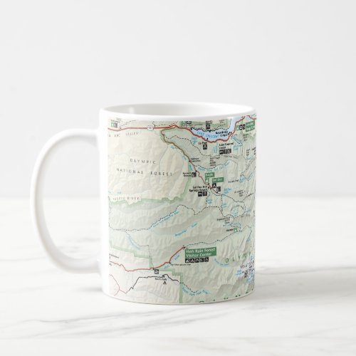 Olympic map mug