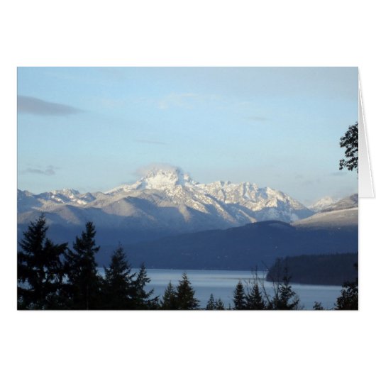 Olympic Mountains Cards (Front Horizontal)