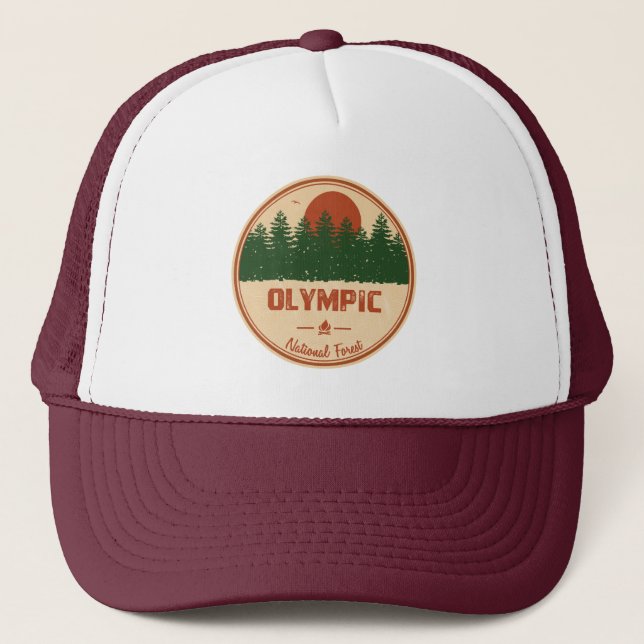 Olympic National Forest Trucker Hat (Front)