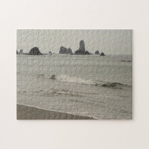 Olympic National Park Beach Seascape Photo Jigsaw Puzzle