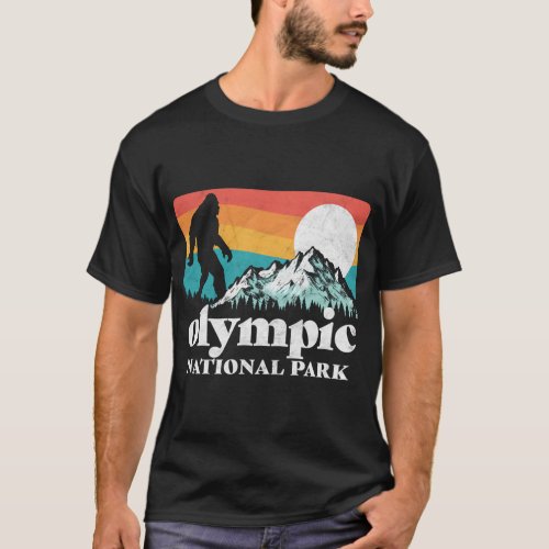 Olympic National Park Bigfoot Mountains T_Shirt