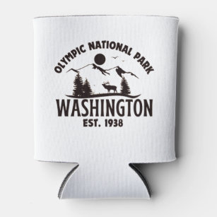 12oz Olympic National Park Can Cooler