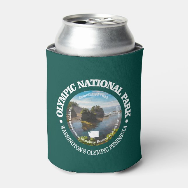 Olympic National Park Can Cooler (Can Front)
