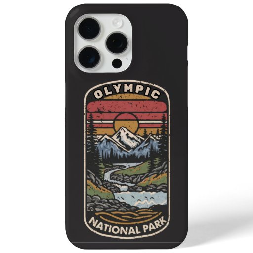 Olympic National Park iPhone 15 Pro Max Case