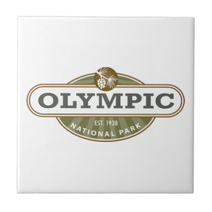 Olympic National Park Ceramic Tile
