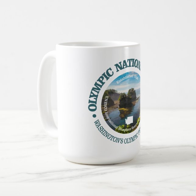 Olympic National Park Coffee Mug (Front Left)