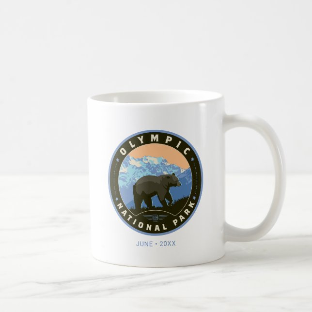 Olympic National Park Coffee Mug (Right)