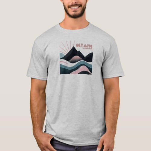 Olympic National Park Colored Hills T_Shirt