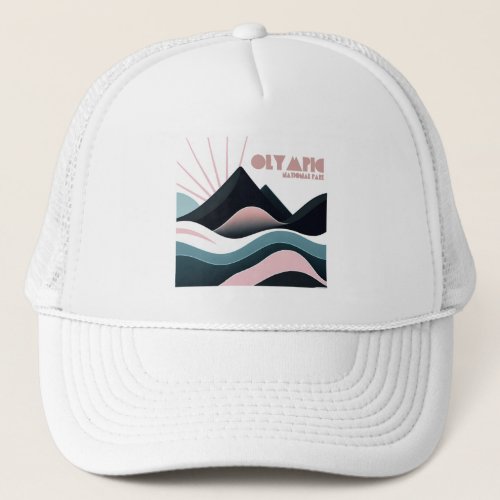 Olympic National Park Colored Hills Trucker Hat