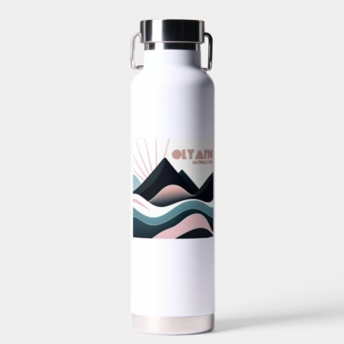 Olympic National Park Colored Hills Water Bottle