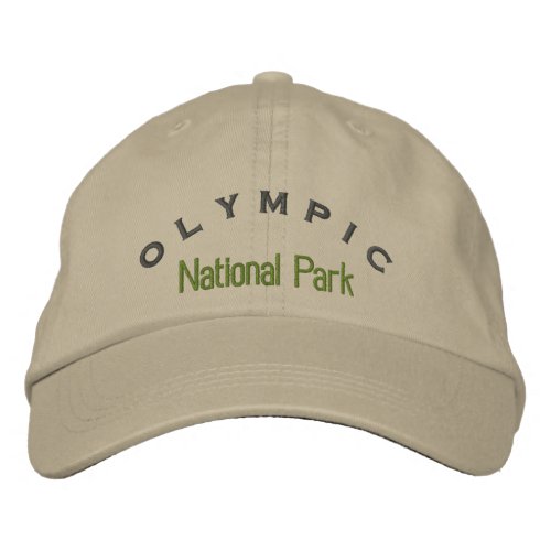 Olympic National Park Embroidered Baseball Cap