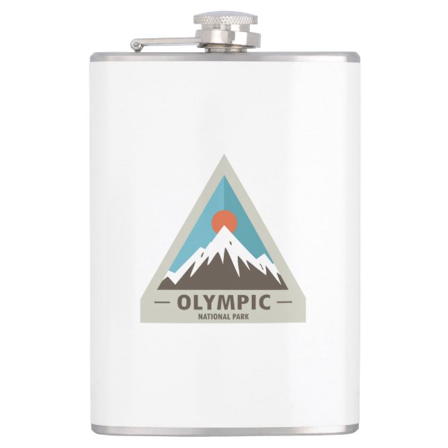 Olympic National Park Flask (Front)