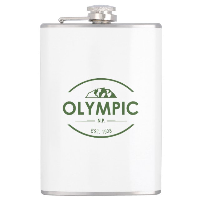 Olympic National Park Flask (Front)