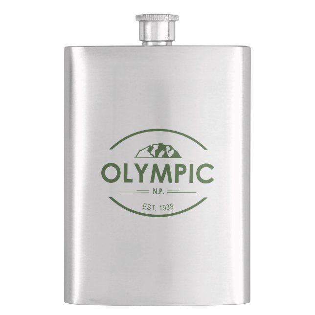 Olympic National Park Flask (Front)