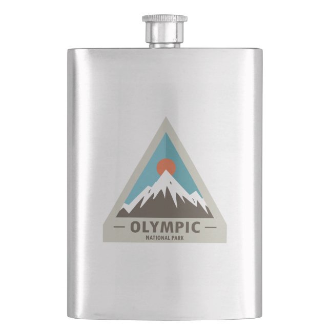 Olympic National Park Flask (Front)