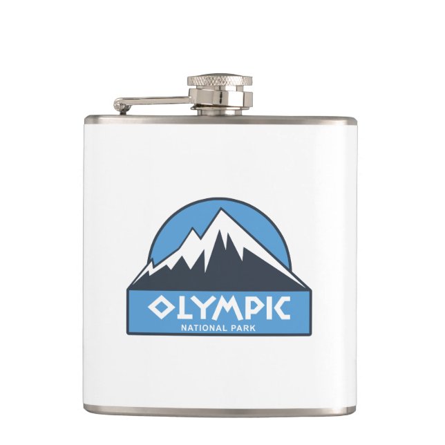 Olympic National Park Flask (Front)