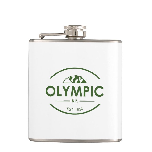 Olympic National Park Flask (Front)