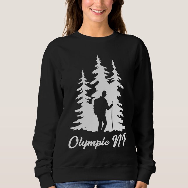 Olympic National Park Hiking Sweatshirt (Front)
