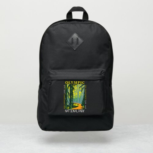 Olympic National Park Hoh Rainforest Distressed Port Authority Backpack