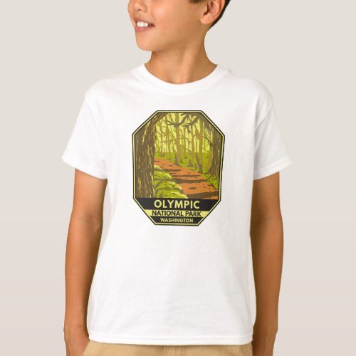 Olympic National Park Hoh Rainforest Washington  T_Shirt