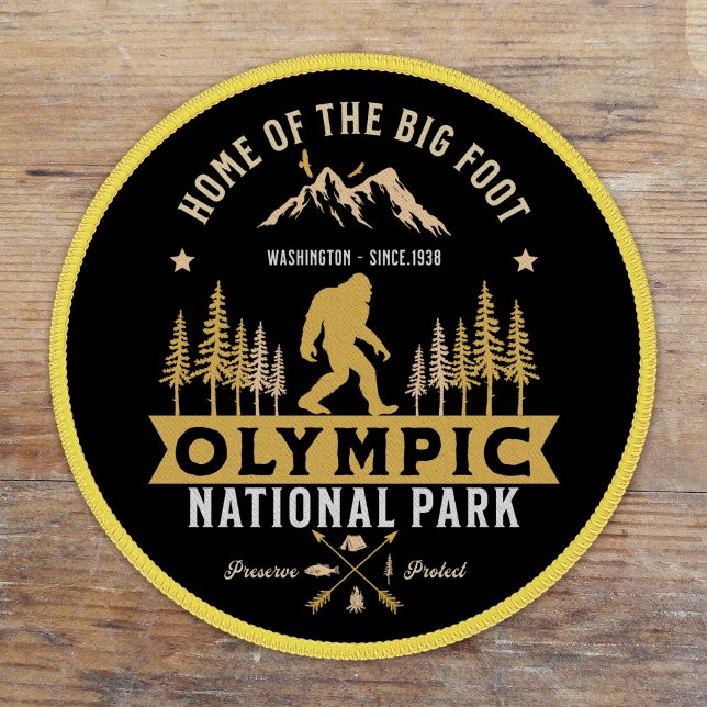Olympic National Park Home of the Big Foot Patch (Creator Uploaded)