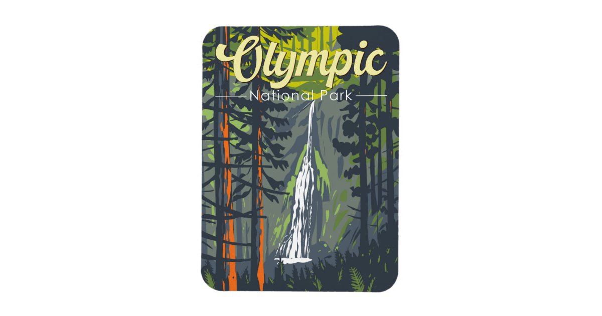Olympic national park magnet