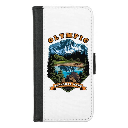  Olympic National Park iPhone 87 Wallet Case