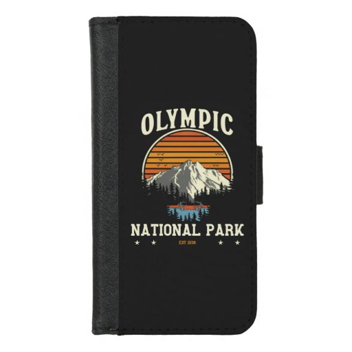 Olympic National Park iPhone 8/7 Wallet Case