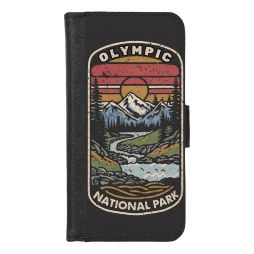 Olympic National Park iPhone 8/7 Wallet Case