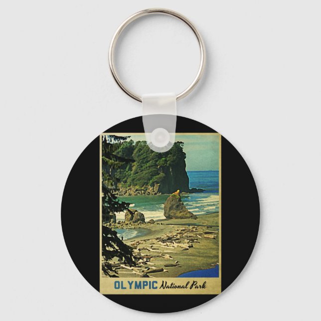 Olympic National Park Keychain (Front)