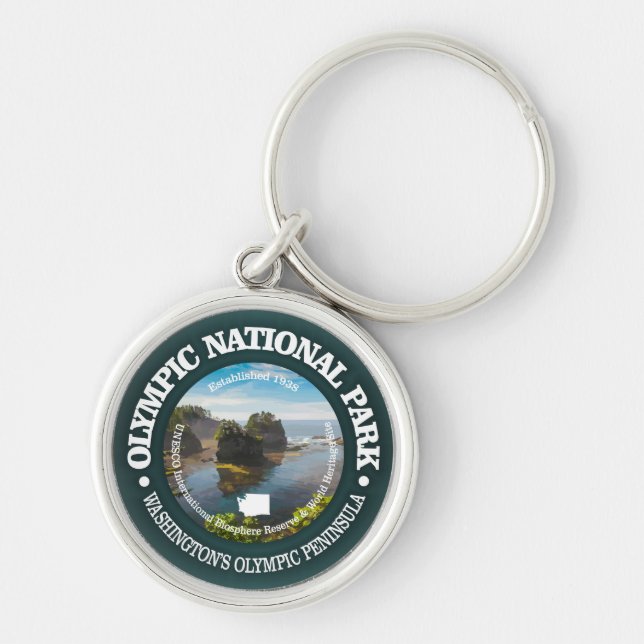 Olympic National Park Keychain (Front)