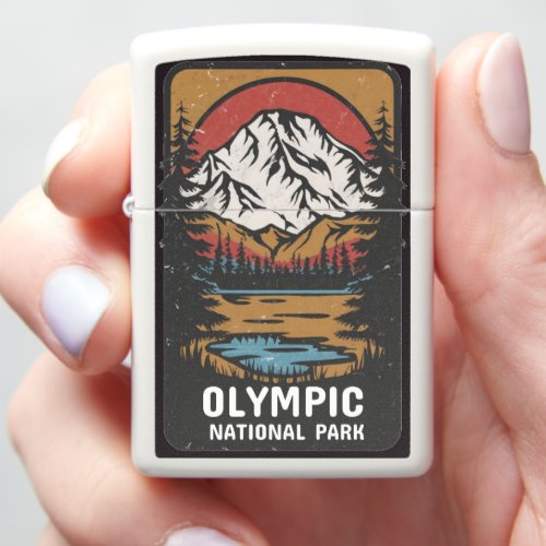 Olympic National Park Keychain Zippo Lighter