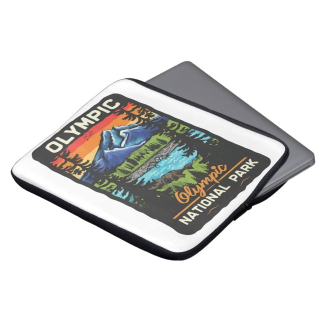  Olympic National Park Laptop Sleeve (Front Top)
