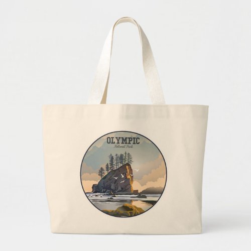 Olympic National Park Large Tote Bag
