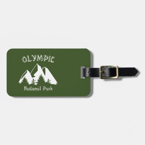 Olympic National Park Luggage Tag