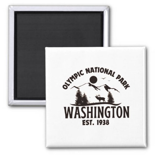 Olympic National Park  Magnet