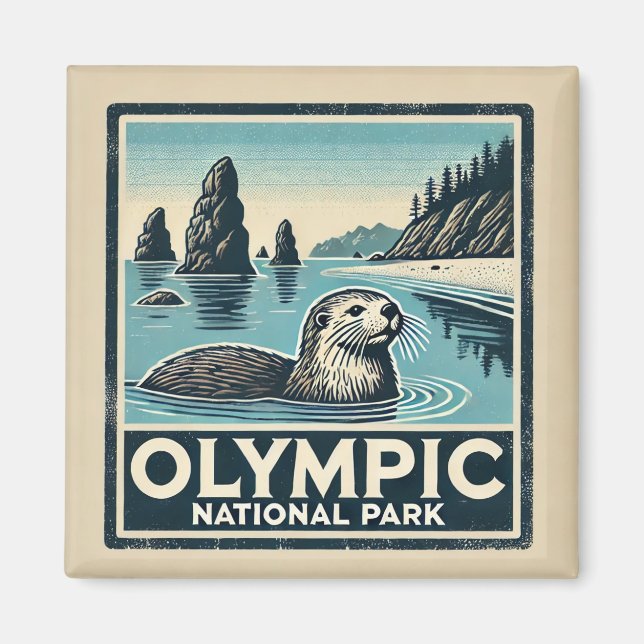 Olympic National Park Magnet (Front)