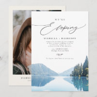 OLYMPIC NATIONAL PARK Mountain Lake Elopement Invi