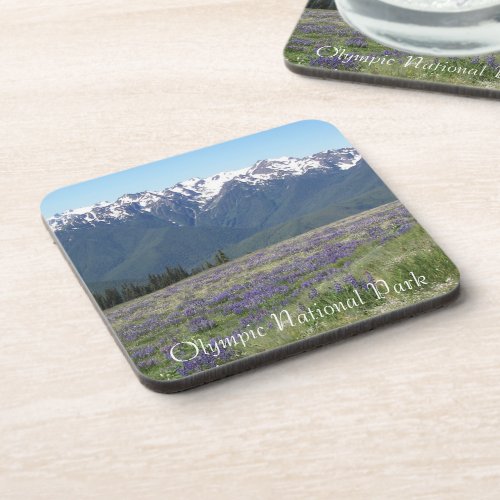 Olympic National Park Mountains and Meadows Beverage Coaster