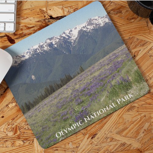 Olympic National Park Mountains and Meadows Mouse Pad