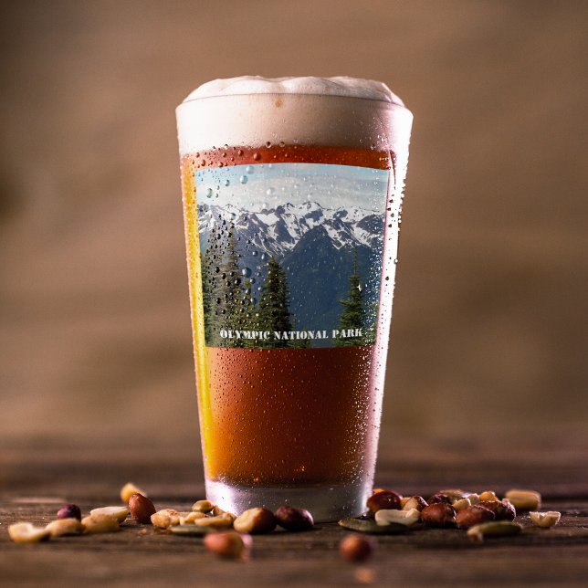 Olympic National Park Mountains Photo Glass (In Situ)
