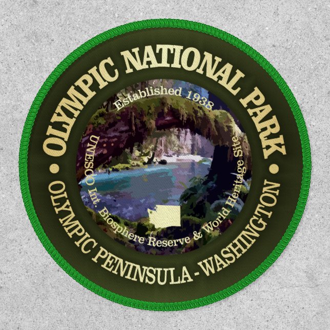 Olympic National Park (NP2) Patch (Front)