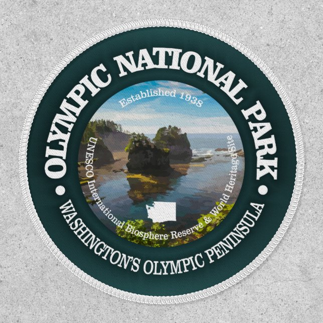 Olympic National Park Patch (Front)